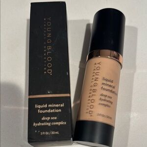 Young Blood Liquid Mineral Foundation - Pebble